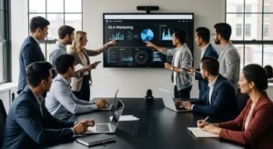 ai marketing teamwork