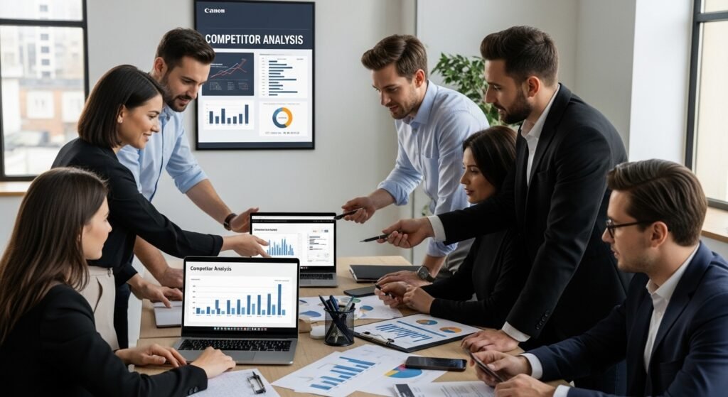 e-commerce competitor analysis team