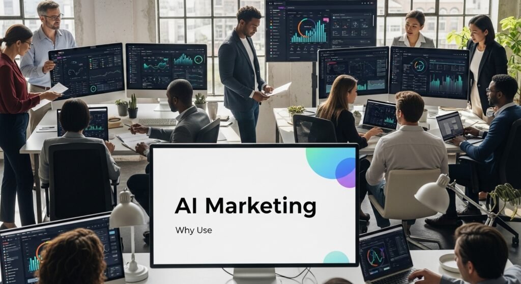 AI marketing human teamwork